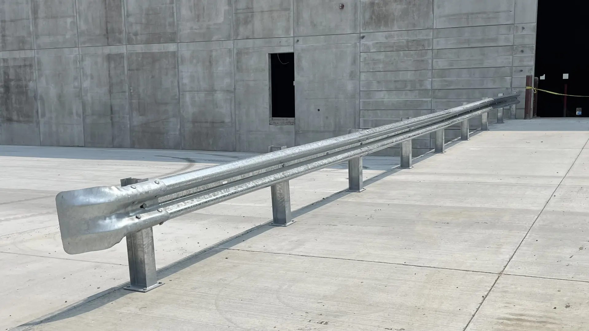 outdoor galvanized guardrail