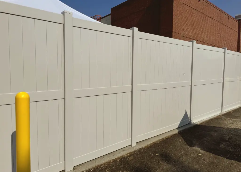 avon lake fence company commercial vinyl fencing